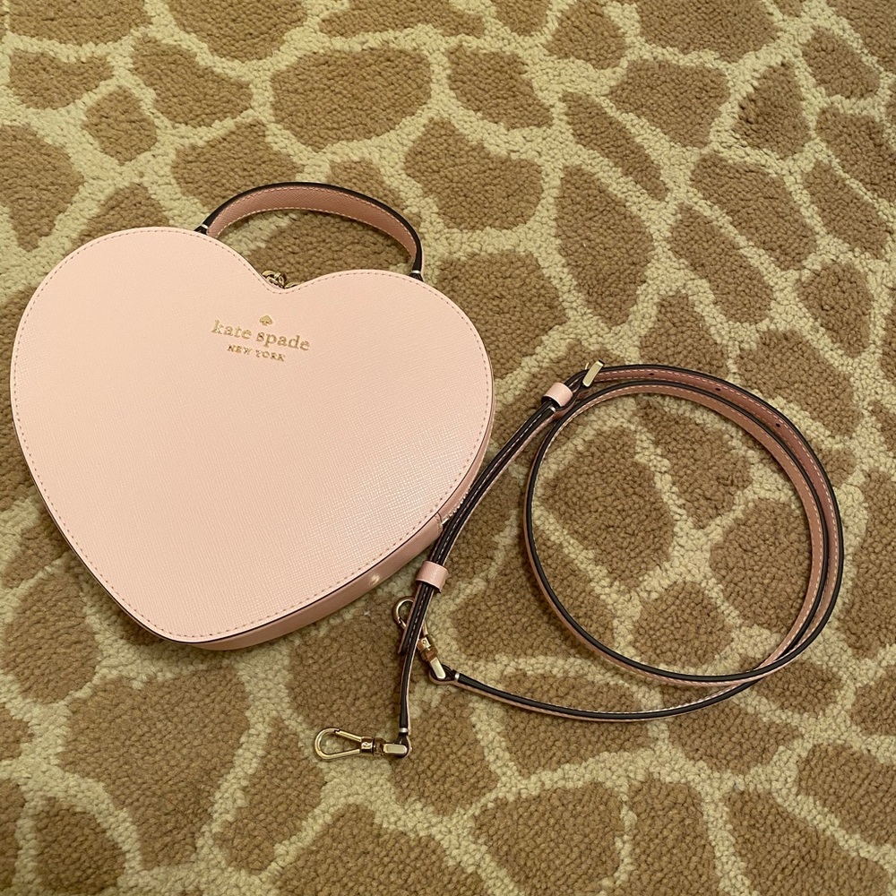Kate spade love shack heart crossbody